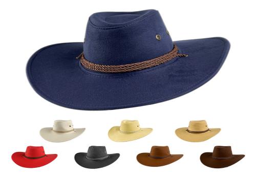 Various styles of hats for sale